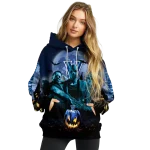 villanova wildcats halloween vibes navy black hoodie best selling