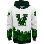 villanova wildcats lucky motif white green hoodie best selling