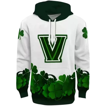 villanova wildcats lucky motif white green hoodie best selling