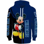 villanova wildcats mickey mouse navy black hoodie best selling