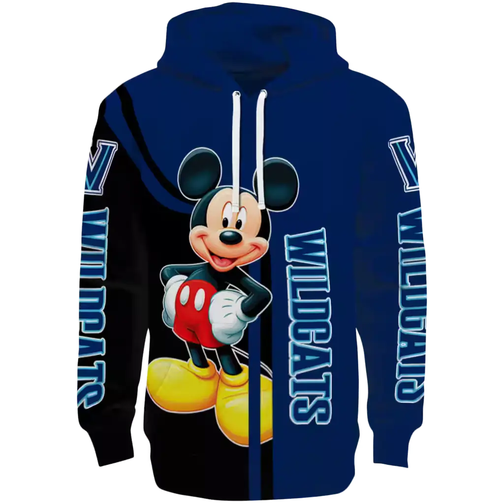 villanova wildcats mickey mouse navy black hoodie best selling villanova wildcats mickey mouse navy black hoodie best selling