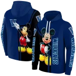 villanova wildcats mickey mouse navy black hoodie best selling