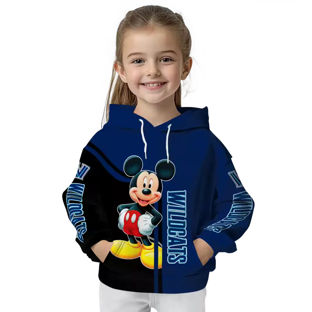 villanova wildcats mickey mouse navy black hoodie top rated villanova wildcats mickey mouse navy black hoodie top rated