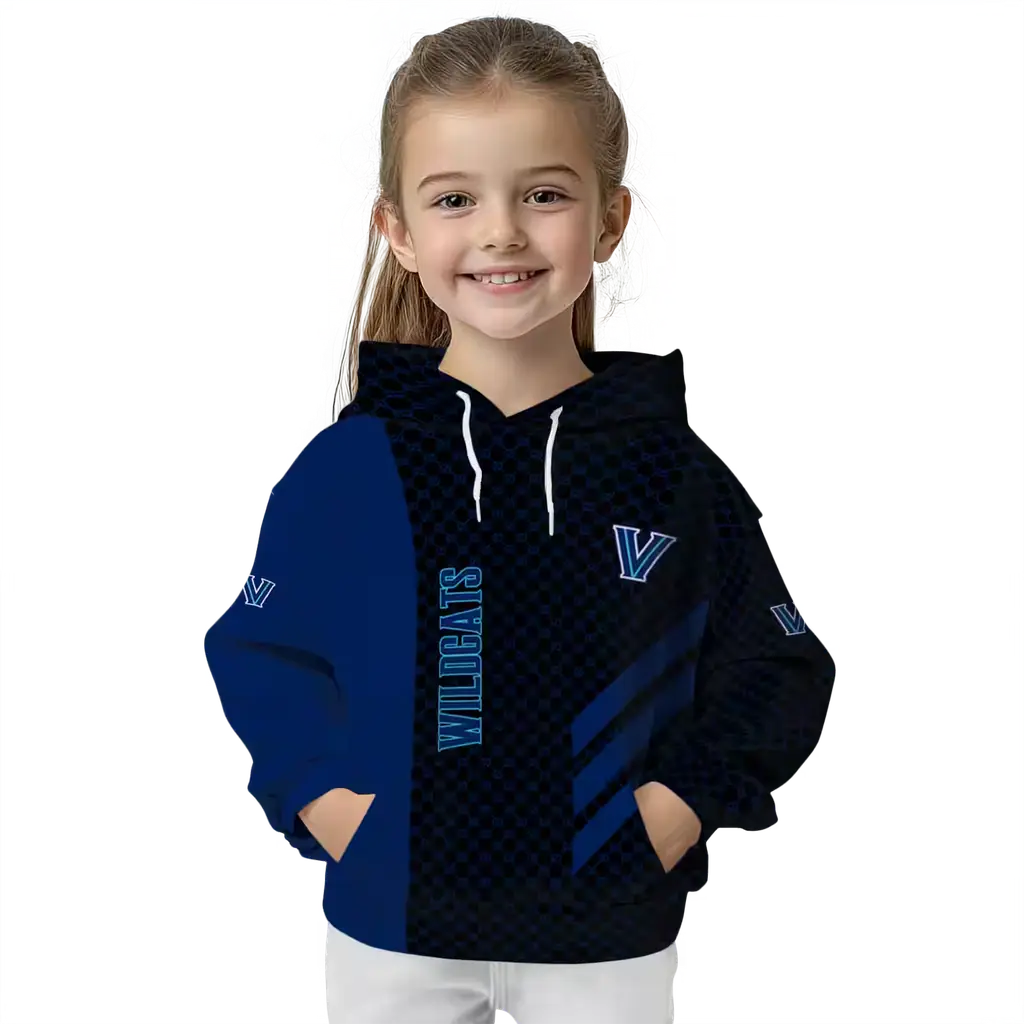 villanova wildcats monogram pattern navy hoodie top rated villanova wildcats monogram pattern navy hoodie top rated