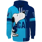 villanova wildcats playful snoopy navy hoodie best selling