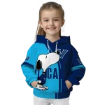 villanova wildcats playful snoopy navy hoodie best selling