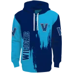 villanova wildcats splatter effect navy hoodie best selling