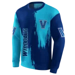 villanova wildcats splatter effect navy hoodie best selling