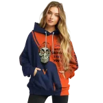 virginia cavaliers achmed skull blue hoodie best selling