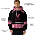 virginia cavaliers awareness ribbon black pink hoodie best selling