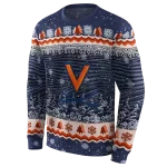 virginia cavaliers christmas trees blue hoodie best selling