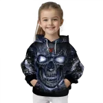 virginia cavaliers demonic skull blue black hoodie best selling