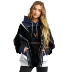 virginia cavaliers futuristic pattern blue black hoodie best selling