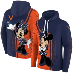 virginia cavaliers minnie mouse blue hoodie best selling