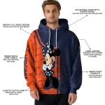 virginia cavaliers minnie mouse blue hoodie best selling