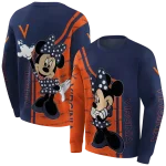 virginia cavaliers minnie mouse blue hoodie best selling