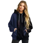 virginia cavaliers monogram pattern blue hoodie best selling