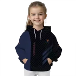 virginia cavaliers monogram pattern blue hoodie best selling