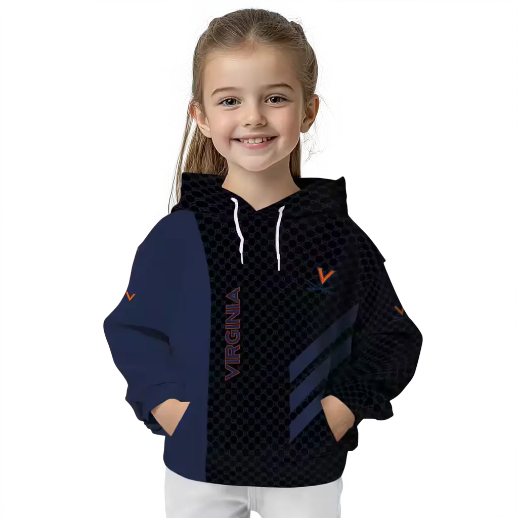 virginia cavaliers monogram pattern blue hoodie top rated virginia cavaliers monogram pattern blue hoodie top rated