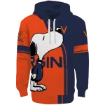 virginia cavaliers playful snoopy blue hoodie best selling