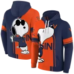 virginia cavaliers playful snoopy blue hoodie best selling
