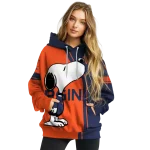 virginia cavaliers playful snoopy blue hoodie best selling
