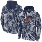 virginia cavaliers tie dye pattern blue hoodie best selling