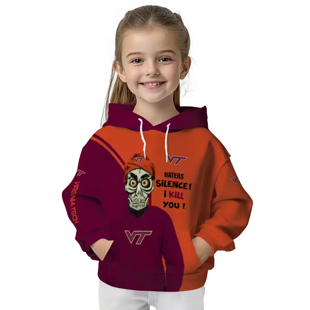 virginia tech hokies achmed skull maroon hoodie top rated virginia tech hokies achmed skull maroon hoodie top rated