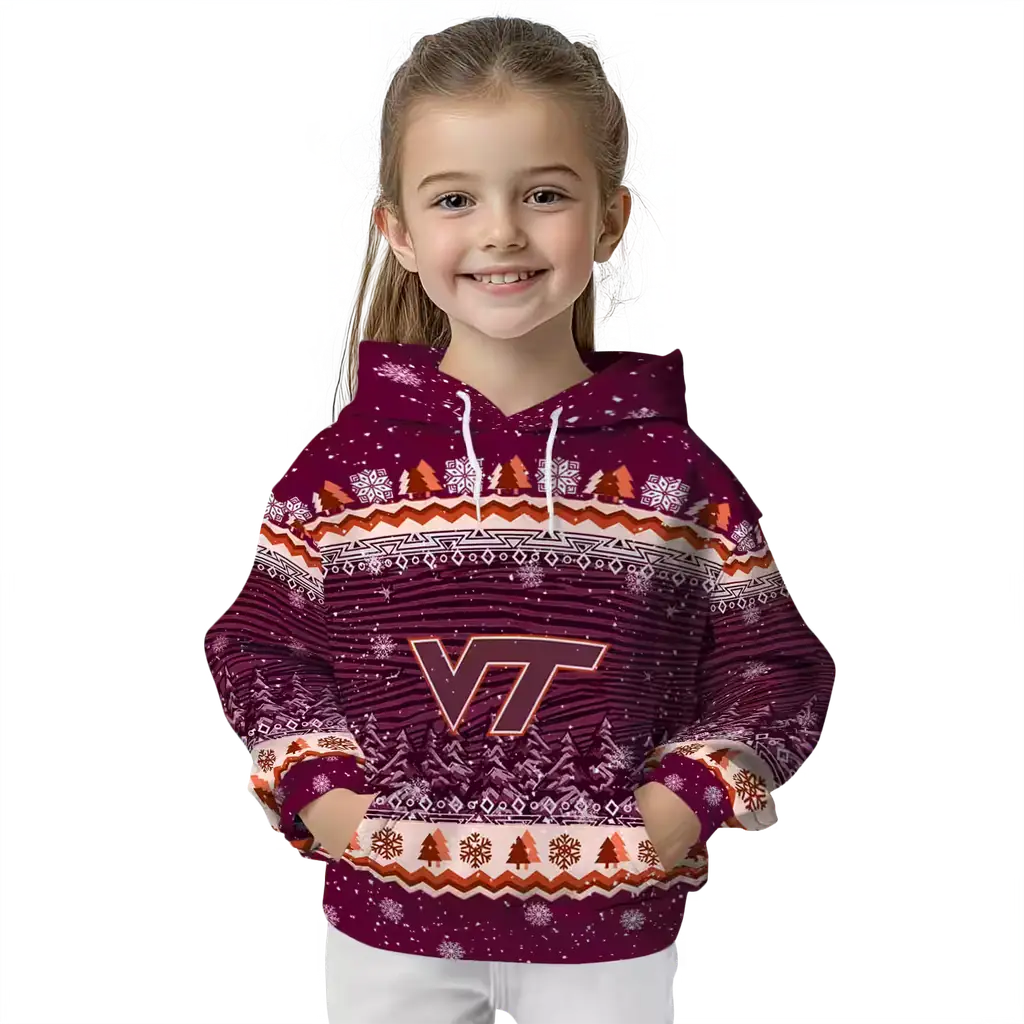 virginia tech hokies christmas trees maroon hoodie top rated virginia tech hokies christmas trees maroon hoodie top rated