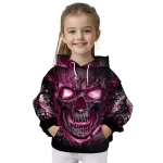 virginia tech hokies demonic skull maroon black hoodie best selling