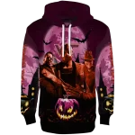 virginia tech hokies halloween vibes maroon black hoodie best selling