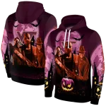 virginia tech hokies halloween vibes maroon black hoodie best selling