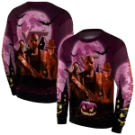 virginia tech hokies halloween vibes maroon black hoodie best selling