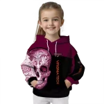 virginia tech hokies sugar skull maroon black hoodie best selling
