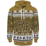 wake forest demon deacons christmas trees gold hoodie best selling