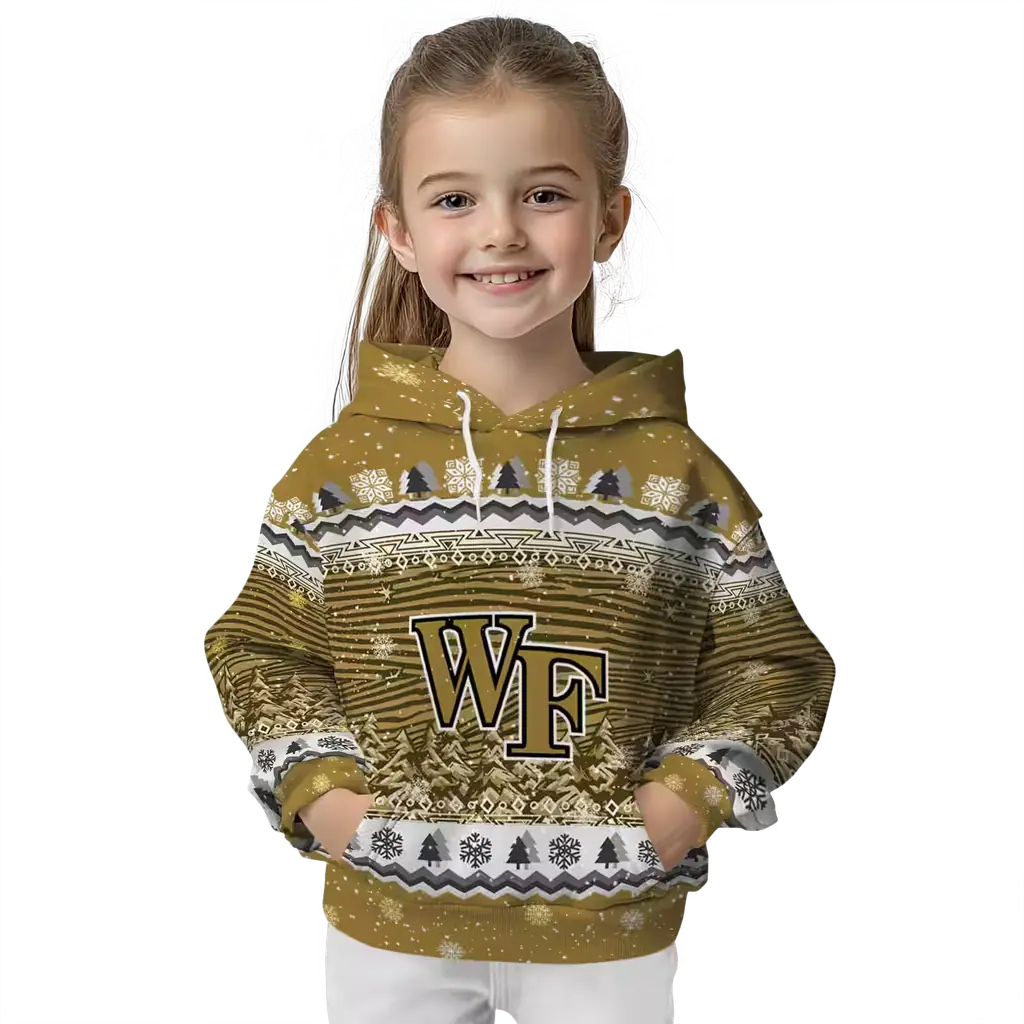 wake forest demon deacons christmas trees gold hoodie top rated wake forest demon deacons christmas trees gold hoodie top rated