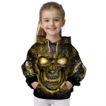 wake forest demon deacons demonic skull gold black hoodie best selling