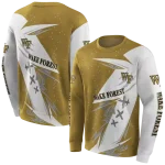 wake forest demon deacons dynamic slash gold white hoodie best selling