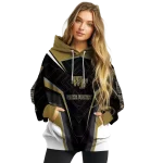 wake forest demon deacons futuristic pattern gold black hoodie best selling