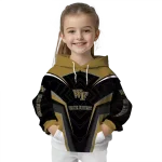 wake forest demon deacons futuristic pattern gold black hoodie best selling