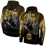 wake forest demon deacons halloween vibes gold black hoodie best selling