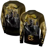 wake forest demon deacons halloween vibes gold black hoodie best selling