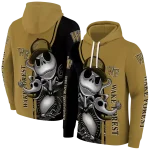 wake forest demon deacons jack skellington gold hoodie best selling