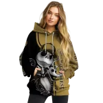 wake forest demon deacons jack skellington gold hoodie best selling