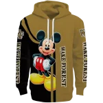 wake forest demon deacons mickey mouse gold black hoodie best selling