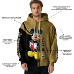 wake forest demon deacons mickey mouse gold black hoodie best selling