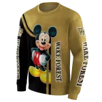 wake forest demon deacons mickey mouse gold black hoodie best selling