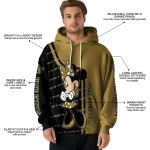 wake forest demon deacons minnie mouse gold hoodie best selling