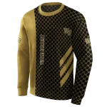 wake forest demon deacons monogram pattern gold hoodie best selling