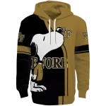 wake forest demon deacons playful snoopy gold hoodie best selling